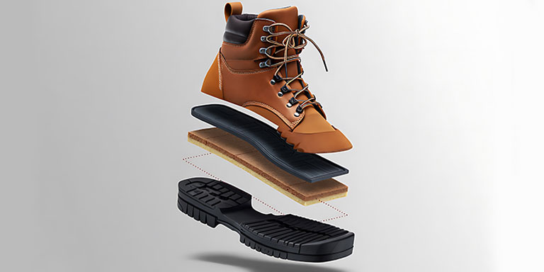 work boot soles graphic