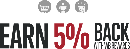 Earn 5% Back with WB Rewards.